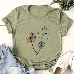 Dandelion Army Green Tshirt